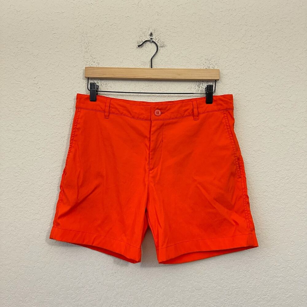 OUTLIER New Way Shorts Seeing Red Stretch Performance Surf Golf Preppy